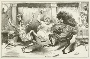 Lewis Carroll tarafından Sylvie ve Bruno için illüstrasyon by Harry Furniss