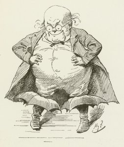 Lewis Carroll tarafından Sylvie ve Bruno için illüstrasyon by Harry Furniss