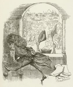 Lewis Carroll tarafından Sylvie ve Bruno için illüstrasyon by Harry Furniss