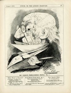 Punch'ta Harry Furniss'in (1854-1925) İllüstrasyonu by Harry Furniss