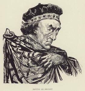 Becket olarak Irving by Harry Furniss