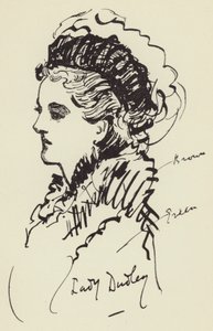 Leydi Dudley by Harry Furniss