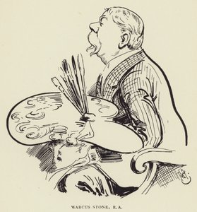 Marcus Stone, ABD by Harry Furniss