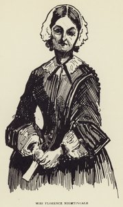 Bayan Florence Nightingale by Harry Furniss