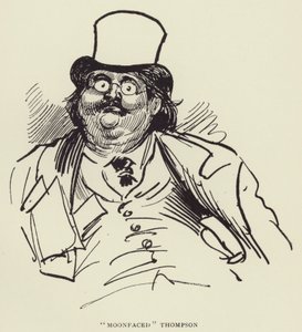 ay yüzlü Thompson by Harry Furniss