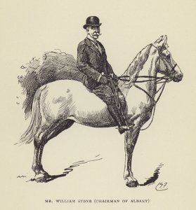 Albany Başkanı Bay William Stone by Harry Furniss