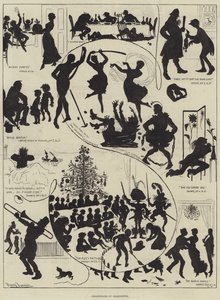 Siluet Shakespeare by Harry Furniss