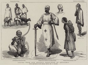 Habeşistan'daki Ressamımızın Not Defterinden Yapraklar by Harry Hamilton Johnston