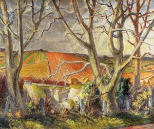 Dorset Tebeşir Ocağı (tuval üzerine yağlı boya)