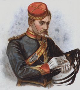 12. Mızraklıların Kaptanı (chromolitho)