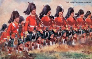 The Gordon Highlanders, İncelemeden Sonra (renkli taş)