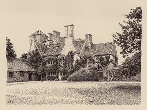 Cote House, Bampton, Oxfordshire (renkli taş) by Harry Percy Clifford