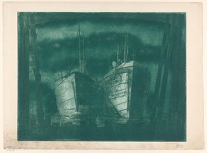 iki havlama by Harry van Mook (signed by artist)