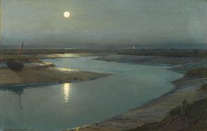 Coastwise Lights, c.1923 (tuval üzerine yağlıboya) by Harry van der Weyden