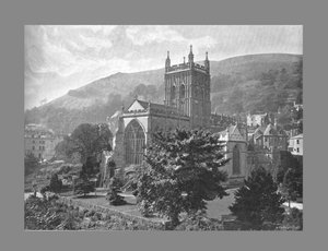 Manastır Kilisesi, Büyük Malvern, c1900 by Harvey Barton