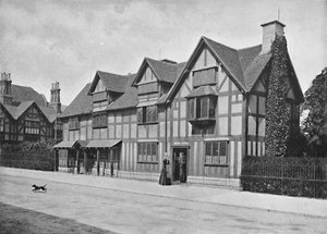 Shakespeare Evi, Stratford-On-Avon, c1896