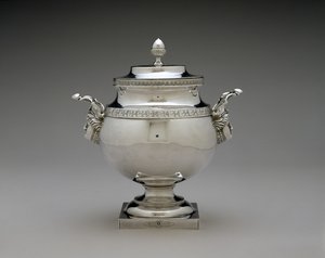 Şekerlik, c. 1810-1835 (gümüş) by Harvey Lewis