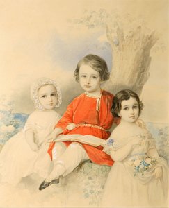 Manzaradaki çocuklar, 1840