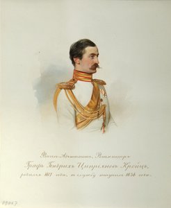 İmparatorluk At Muhafızları Albümünden Kont Heinrich Cyprianovich von Kreutz