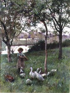 Besleme zamanı by Hector Caffieri