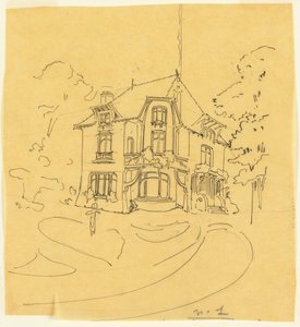 Özel bir konut için tasarım by Hector Guimard
