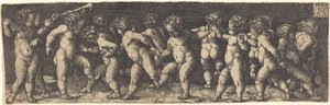 Dans Eden Çocuklar, 1535. by Heinrich Aldegrever