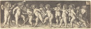 Dans Eden Çocuklar, 1535. by Heinrich Aldegrever