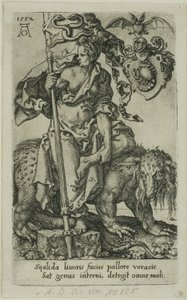 Kıskançlık, Mengenelerden by Heinrich Aldegrever