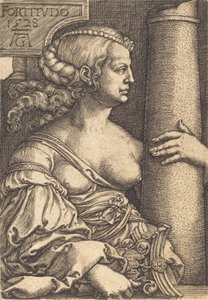 Cesaret, 1528. by Heinrich Aldegrever