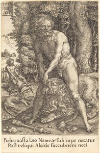 Nemea Aslanını Öldüren Herkül, 1550.