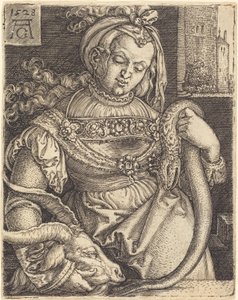 ölçüsüzlük by Heinrich Aldegrever