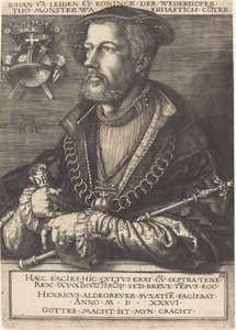 Jan van Leyden. by Heinrich Aldegrever