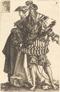 Büyük Düğün Dansçıları by Heinrich Aldegrever