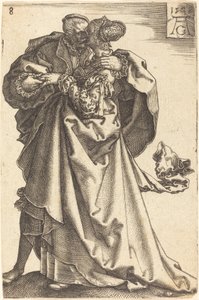 Büyük Düğün Dansçıları, 1538. by Heinrich Aldegrever