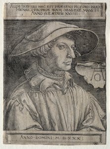Otoportre by Heinrich Aldegrever