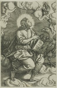 Dört Evangelistten Aziz John by Heinrich Aldegrever
