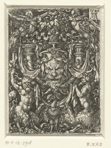 Grotesklerle yüzey dekorasyonu by Heinrich Aldegrever