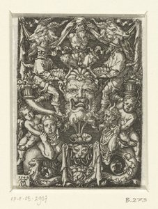 Grotesklerle yüzey dekorasyonu by Heinrich Aldegrever