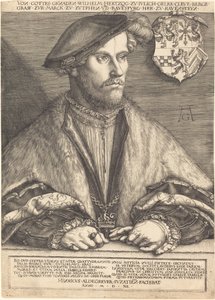 Wilhelm V, Julich Dükü, Cleve ve Berg, 1540. by Heinrich Aldegrever