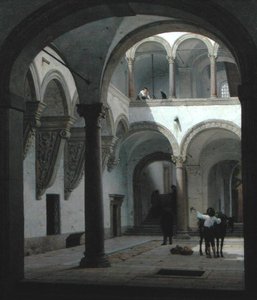 Palazzo Fava Avlusu, Bologna by Heinrich Hansen