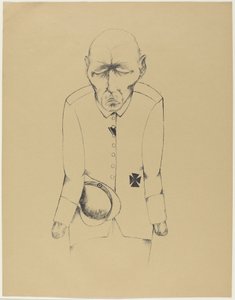 işsiz adam by Heinrich Hoerle