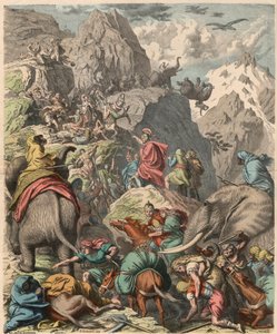 İkinci Pön Savaşı: Hannibal Alpleri geçerken, 1866