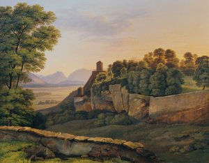 Salzburg yakınlarındaki Mönchsberg