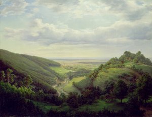 Ren Nehri kıyısındaki Jugenheim