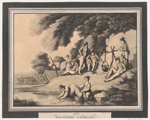 Askerler Yemek Pişirme, 1 Nisan 1798.