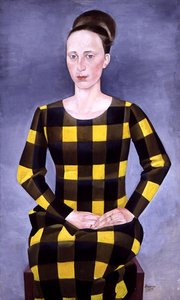 Ingeborg Stegeman, nee Krause, sanatçının karısı, 1925