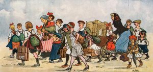 Tatil kolonisinde / Zng. v. Zille by Heinrich Zille