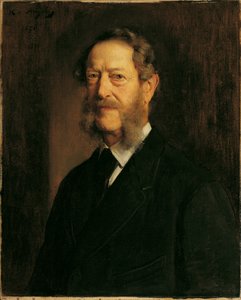 Şair Anastasius Grün (diğer adıyla Anton Alexander Graf von Auersperg) by Heinrich von Angeli