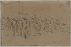 Ren Buharlı Pişirici Yolcuları (rekto) by Heinrich von Mayr