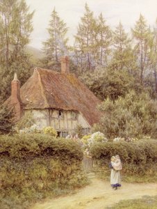 Haslemere Yakınında Bir Yazlık by Helen Allingham